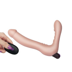 LoveToy Gode ceinture vibrant avec télécommande IJOY